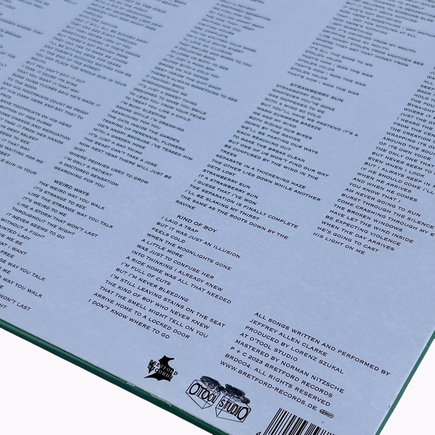 Jeff Clarke - "Locust" (vinyl)