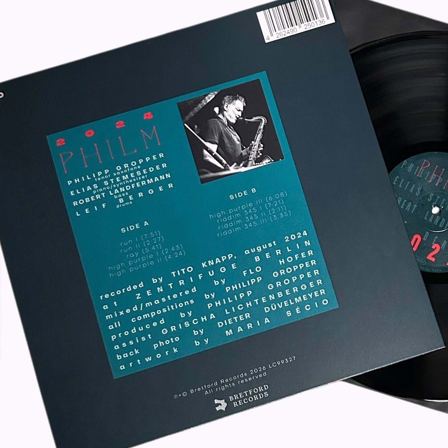 Philipp Gropper's PHILM - 2024 (vinyl)