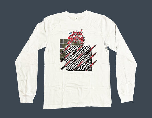 Pink Stiletto - white Longsleeve