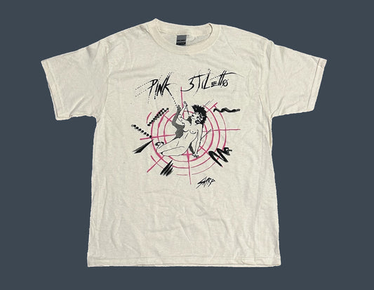 Pink Stiletto - natural Tshirt Design1